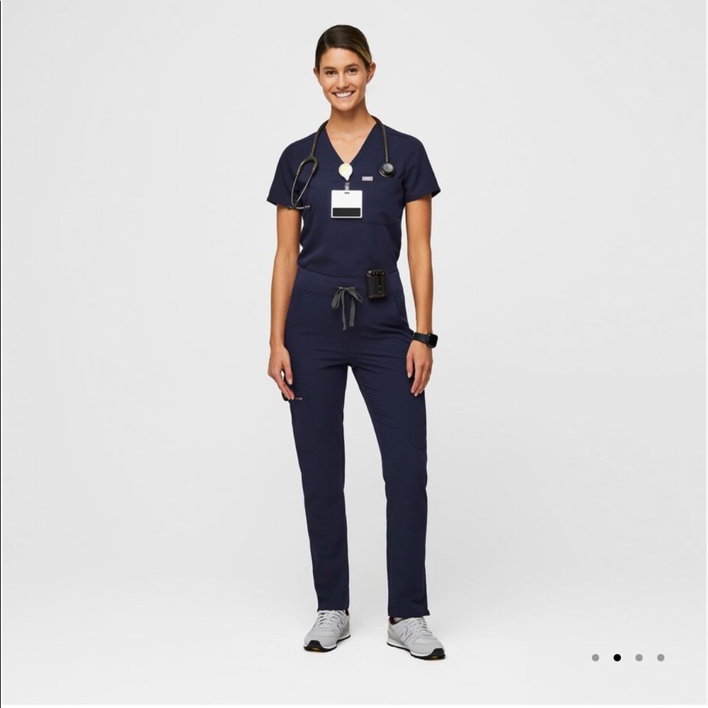 Navy Figs Yola High Waisted Medium Petite
